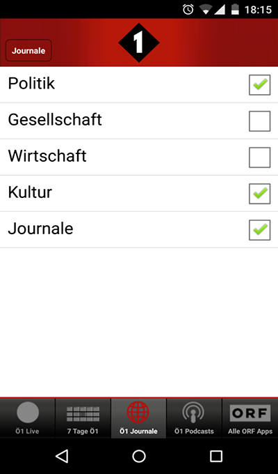 Abbildung 3.6.18 Navigation und Interaktion